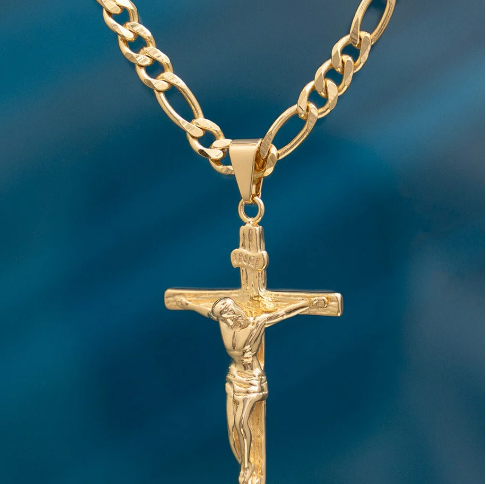 Cadena Carti + cristo